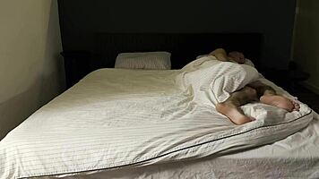 Two Cocky Lovers Fuck Cuckold's Wife In Front Of Him!