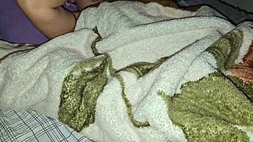 Desi stepdaughter lets me touch her cute pussy for cash in uncensored play