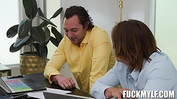 The boss punishes axel and brad for jordan's disobedience