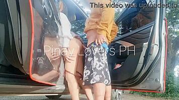 Pinay Teen 18+ Scandal Unfolds in Public. Outdoor Action Caught on Camera!