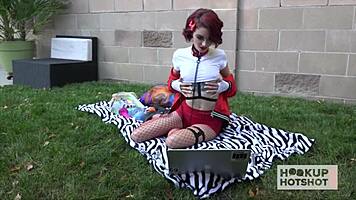 a huge meat creampies pervy cutie lola faes face after raw anal