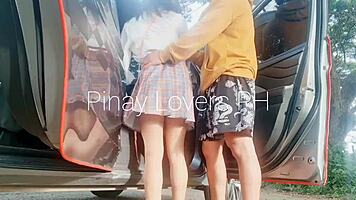 Pinay Teen 18+ Scandal Unfolds in Public. Outdoor Action Caught on Camera!