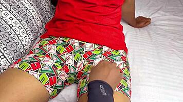 Her Wet Pussy Licked Deep by Neighbor Boy in Secret Affair