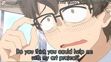 Teen Tricked Into Footjob In Classroom