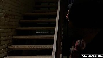 Spider-Man XXX Parody Scene 3 with Capri Anderson Deepthroating Big Cock