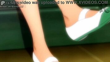 Teen Tricked Into Footjob In Classroom