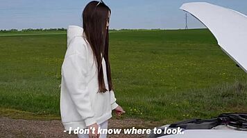 i gived myself to a stranger who fixed my car on the highway