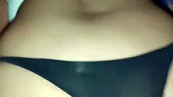 After the party, I couldn't wait when the young girl opened her legs on the street