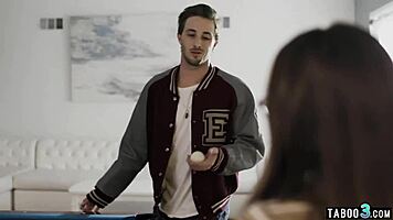 Perv Superstar Takes Advantage of Timid Teen 18+ Reporter Aften Opal for Rough Sex