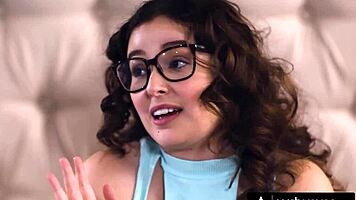 Hey, I caught my hot roommate Leana Lovings masturbating, wanna join?