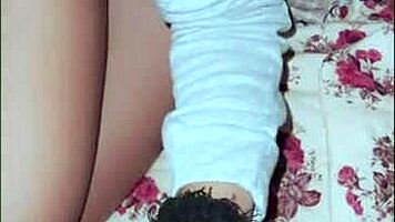 mexican girl homemade sex watching tv