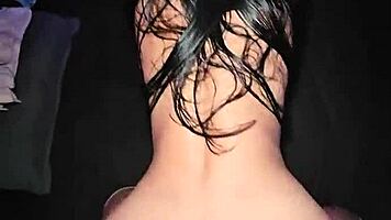 Found this hot stepsister video with moaning blowjob 😍