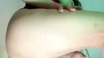 colombian latina stepmom teases with solo dirty talk show