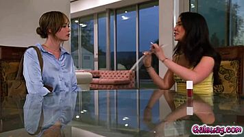 i'm the bratty girl jane wilde breaking rules, so sitter lilly bell spanks me hard