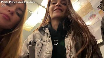 Sniff sweaty asses, pussies, armpits, and socks of three girls in triple POV femdom