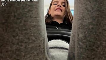 Sniff sweaty asses, pussies, armpits, and socks of three girls in triple POV femdom