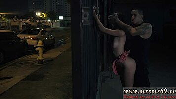 leather handjob domination with bondage and bdsm for teen lady