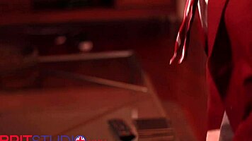 yo, this naughty college girl sucks so messy