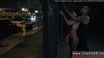 leather handjob domination with bondage and bdsm for teen lady