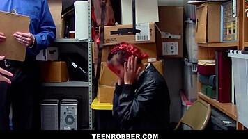 asian teen shoplifter stepdaughter saved by petite asian milf step mom