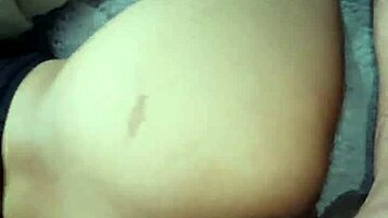 Waking stepsister for first anal ride and doggystyle in bedroom