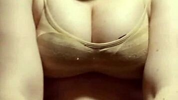 Tiny 18+ Whore Teases with Big Natural Tits in POV