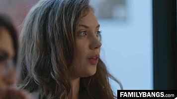 school step sisters crush elena koshka april o neil!