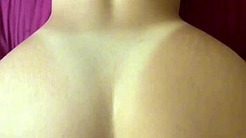 girlfriend takin huge dick in bikini