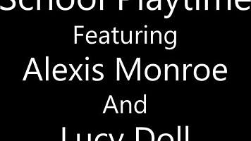 Milf teacher devours teen pussy!