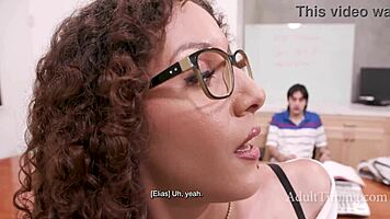 Classroom CRAM with Petite Latina in Rough Anal Exam by Liv Revamped