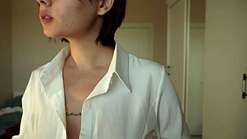 Feeling So Cute Trying On New Skirts and Tops Naked