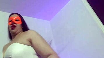 Mexican wife cheats, rides friend's cock for creampie. Her husband clueless.