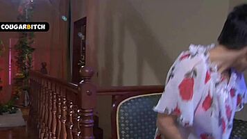 Horny Milf Enjoying Young Studs Hard Dick