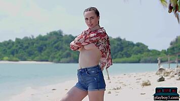 Two Ukrainian milf babes, Jana Bubu and Elina Love, strip down for softcore teasing.