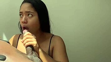 I Enjoy Every Inch of My Neighbor's Monster Cock in Amateur Massage