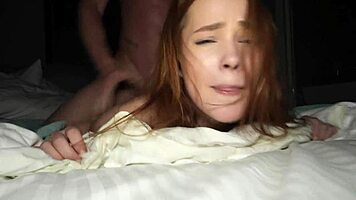 College Babe With Small Tits Gets Pussy Destroyed In Cowgirl