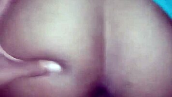 Brazilian couple enjoys beach sex with big ass.