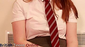 School Twins in Detention Get Inspected by Curvy Neighbor! 😜