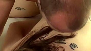 Backstage Camera Captures Anal Sex with Cute Teen Tattoo Model in Cowgirl Position