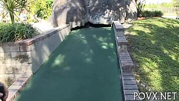 Short teen 18+ barely legal gets wild in missionary action.