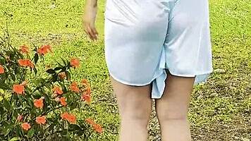 shy latina maid Leyne Rodriguez bangs boss until he cums