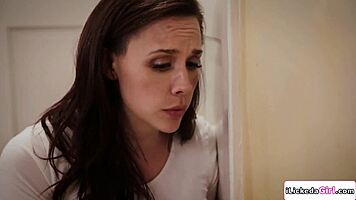 Craving Brunette Milf Facesitting Big Tits Lesbian Dominatrix in Wild Action