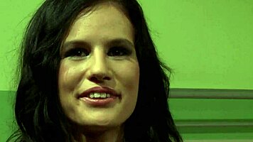 dominated girl receives creampie during bondage sex