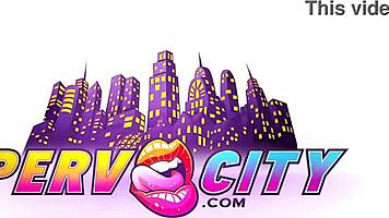 Petite Ebony Newcomer Ass Fucked by Older Man with Blowjob and Saliva