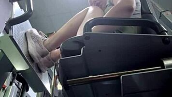 extreme public masturbation leads to big orgasm