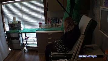 Dr Tampa Torments Olivia Kassady In Lesbian Clinic With Toys