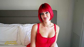 step sister dumped, samantha sinz reveals why in aitsf s2 e5 with big tits and taboo riding