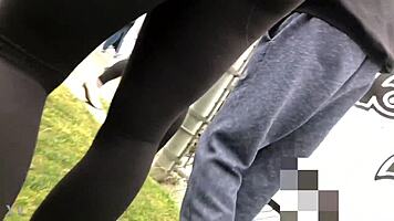 anna kasper’s candid ass caught in sneaky footage