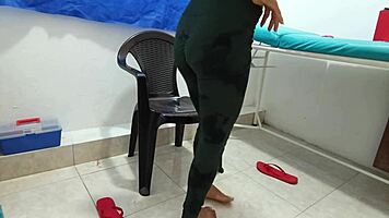 My Best Friend Strips Naked and Shakes Her Sexy Latina Ass