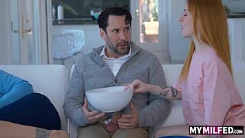 Madi Collins Craves Intense Cumshots in College